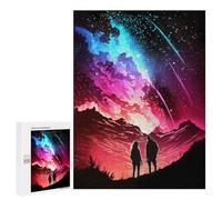 500 PCS Rompecabezas para Adolescentes Beyond The Cosmos Rompecabezas para Adultos Juegos Familiares Mejora La Memoria Regalos para Amigos Y Familiares 500 PCS