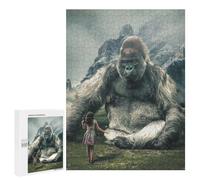 500 PCS Rompecabezas para Adolescentes Big Gorilla Juegos Familiares De Rompecabezas para Adultos Que Mejoran La Memoria Ayudan A Ejercitar El Cerebro 500 PCS