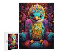 500 PCS Rompecabezas para Adolescentes Colorful Fantasy Bird-4 Rompecabezas para Adultos Juguetes Antiestrés Regalo De Cumpleaños Regalo De Cumpleaños, Regalos, 500 PCS