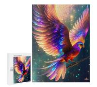 500 PCS Rompecabezas para Adolescentes Colorful Fantasy Bird Art-1 Rompecabezas para Adolescentes Desafío Difícil Desafío Educativo Diversión Familiar Y Noche De Juegos 500 PCS