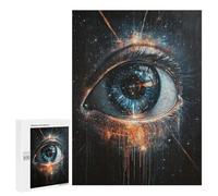 500 PCS Rompecabezas para Adolescentes Cosmic Eye Painting-7 Rompecabezas para Adolescentes Desafío Difícil Desafío Educativo Diversión Familiar Y Noche De Juegos 500 PCS