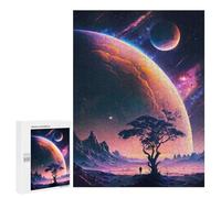 500 PCS Rompecabezas para Adolescentes Cosmic Wanderlust Juegos Familiares De Rompecabezas para Adultos Que Mejoran La Memoria Ayudan A Ejercitar El Cerebro 500 PCS