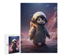 500 PCS Rompecabezas para Adolescentes Cute Explorer Penguin Snow Rompecabezas para Adultos Juegos Relajantes Mejora La Memoria Interacción Entre Padres E Hijos 500 PCS