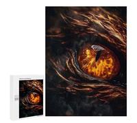 500 PCS Rompecabezas para Adolescentes Earth Dragons Amber Eye Rompecabezas para Adultos Juegos Relajantes Mejora La Memoria Interacción Entre Padres E Hijos 500 PCS