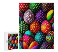 500 PCS Rompecabezas para Adolescentes Easter Egg Rompecabezas para Adultos Juegos Familiares Mejora La Memoria Regalos para Amigos Y Familiares 500 PCS