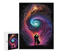 500 PCS Rompecabezas para Adolescentes Endless Love Space Rompecabezas para Adultos Juegos Relajantes Mejora La Memoria Interacción Entre Padres E Hijos 500 PCS