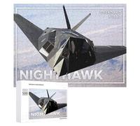 500 PCS Rompecabezas para Adolescentes F117 Nighthawk Rompecabezas para Adultos Juegos Familiares Corte De Precisión Difícil Y Desafiante 500 PCS