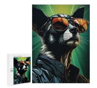 500 PCS Rompecabezas para Adolescentes Funky Lemur Fiesta Juegos Familiares De Rompecabezas para Adultos Que Mejoran La Memoria Ayudan A Ejercitar El Cerebro 500 PCS