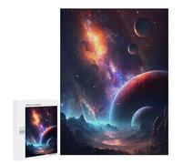 500 PCS Rompecabezas para Adolescentes Galaxy Far Away Rompecabezas para Adultos Juegos Familiares Mejora La Memoria Regalos para Amigos Y Familiares 500 PCS