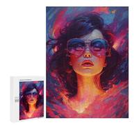 500 PCS Rompecabezas para Adolescentes Galaxy Girl No1 Rompecabezas para Adultos Juegos Familiares Mejora La Memoria Regalos para Amigos Y Familiares 500 PCS