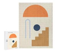 500 PCS Rompecabezas para Adolescentes Geometric Shapes 14 Rompecabezas para Adultos Regalos De Cumpleaños Juego Familiar Apto para Personas De 14 Años En Adelante 500 PCS