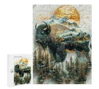 500 PCS Rompecabezas para Adolescentes Guardian of The Wilds Rompecabezas para Adultos Juegos Familiares Mejora La Memoria Regalos para Amigos Y Familiares 500 PCS