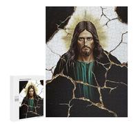 500 PCS Rompecabezas para Adolescentes Jesus Christ Painting Rompecabezas Juegos Relajantes Desafío Difícil Desafiante De Completar 500 PCS