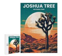 500 PCS Rompecabezas para Adolescentes Joshua Tree Rompecabezas para Adultos Juego Práctico Difícil Interacción Entre Padres E Hijos 500 PCS
