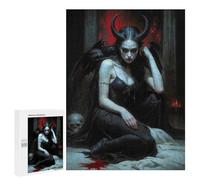 500 PCS Rompecabezas para Adolescentes Keeper of Lost Souls Lilith Rompecabezas Juegos Relajantes Pero Divertidos Y Humorísticos Cumpleaños Y Navidad 500 PCS