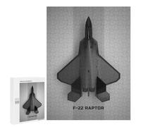 500 PCS Rompecabezas para Adolescentes Lockheed Martin F22 Rapto Juegos Familiares De Rompecabezas para Adultos Que Mejoran La Memoria Ayudan A Ejercitar El Cerebro 500 PCS