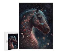 500 PCS Rompecabezas para Adolescentes Magical Celestial Horse Rompecabezas para Adolescentes para Mejorar La Memoria Cada Pieza Es Única - Regalos Y Cumpleaños Únicos 500 PCS
