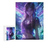 500 PCS Rompecabezas para Adolescentes Magical Fairy Anime Girl Rompecabezas para Adultos Juegos Familiares Mejora La Memoria Regalos para Amigos Y Familiares 500 PCS