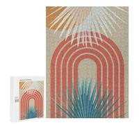 500 PCS Rompecabezas para Adolescentes Minimalist Floral 54 Rompecabezas para Adultos Juegos Relajantes Que Mejoran La Memoria Actividades Divertidas En Casa 500 PCS