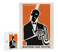 500 PCS Rompecabezas para Adolescentes Montreux Jazz Festival Rompecabezas para Adolescentes para Mejorar La Memoria Cada Pieza Es Única - Regalos Y Cumpleaños Únicos 500 PCS