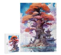 500 PCS Rompecabezas para Adolescentes Mystical Big Tree Rompecabezas para Adultos Juegos Familiares Mejora La Memoria Regalos para Amigos Y Familiares 500 PCS