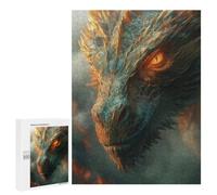 500 PCS Rompecabezas para Adolescentes Mystical Dragon Rompecabezas para Adultos Juguetes Antiestrés Desafío Difícil Cumpleaños