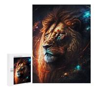 500 PCS Rompecabezas para Adolescentes Mystical Lion Juegos Familiares De Rompecabezas para Adultos Que Mejoran La Memoria Ayudan A Ejercitar El Cerebro 500 PCS