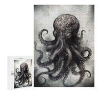 500 PCS Rompecabezas para Adolescentes Octopus Beauty Watercolor Rompecabezas para Adultos Juegos Relajantes Mejora La Memoria Interacción Entre Padres E Hijos 500 PCS