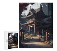 500 PCS Rompecabezas para Adolescentes Pagoda at Day Rompecabezas para Adolescentes Juegos Divertidos Análisis Y Lógica Cumpleaños 500 PCS