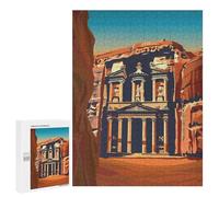 500 PCS Rompecabezas para Adolescentes Petra Treasury Rompecabezas para Adultos Juegos Relajantes Que Mejoran La Memoria Actividades Divertidas En Casa 500 PCS