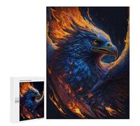 500 PCS Rompecabezas para Adolescentes Phoenix Rising Firebird Artwork Rompecabezas para Adolescentes Desafío Difícil Desafío Educativo Diversión Familiar Y Noche De Juegos 500 PCS