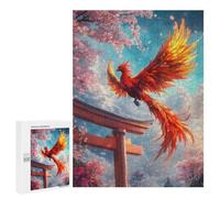 500 PCS Rompecabezas para Adolescentes Phoenixs Torii Gate Juegos Familiares De Rompecabezas para Adultos Que Mejoran La Memoria Ayudan A Ejercitar El Cerebro 500 PCS