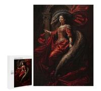 500 PCS Rompecabezas para Adolescentes Queen of The Midnight Goddess Lilith Rompecabezas para Adultos Juego Práctico Difícil Interacción Entre Padres E Hijos 500 PCS