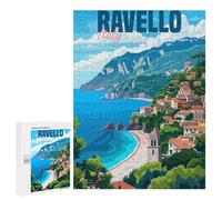 500 PCS Rompecabezas para Adolescentes Ravello Italy Rompecabezas para Adultos Juegos Relajantes Que Mejoran La Memoria Actividades Divertidas En Casa 500 PCS
