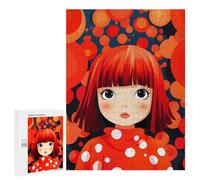 500 PCS Rompecabezas para Adolescentes Red Hair Cute Baby Rompecabezas Juegos Relajantes Desafío Difícil Desafiante De Completar 500 PCS