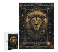 500 PCS Rompecabezas para Adolescentes Regal Leo Rompecabezas para Adultos Juegos Familiares Desafío Difícil Ayuda A Ejercitar El Cerebro 500 PCS