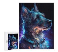 500 PCS Rompecabezas para Adolescentes Rompecabezas Miniature Schnauzer Dog Juego Práctico De Rompecabezas para Mejorar La Memoria para Cumpleaños, Navidad 500 PCS