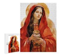 500 PCS Rompecabezas para Adolescentes Saint Mary Magdalene Divine Feminine Painting Juegos Familiares De Rompecabezas para Adultos Que Mejoran La Memoria Ayudan A Ejercitar El Cerebro 500 PCS