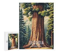 500 PCS Rompecabezas para Adolescentes Sequoia National Park Rompecabezas Juegos Relajantes Desafío Difícil Desafiante De Completar 500 PCS
