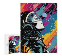 500 PCS Rompecabezas para Adolescentes Space Collage Pop Art Rompecabezas para Adultos Juegos Relajantes Que Mejoran La Memoria Actividades Divertidas En Casa 500 PCS