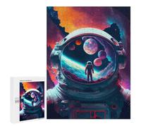 500 PCS Rompecabezas para Adolescentes Space Exploration Rompecabezas para Adultos Juegos Familiares Mejora La Memoria Regalos para Amigos Y Familiares 500 PCS