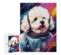 500 PCS Rompecabezas para Adolescentes Space Pooch Adventure -1 Rompecabezas para Adolescentes para Mejorar La Memoria Cada Pieza Es Única - Regalos Y Cumpleaños Únicos 500 PCS