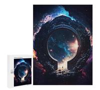 500 PCS Rompecabezas para Adolescentes Space Portal Magic Rompecabezas para Adultos Juegos Familiares Mejora La Memoria Regalos para Amigos Y Familiares 500 PCS