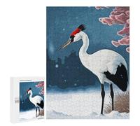 500 PCS Rompecabezas para Adolescentes Stork Wintering Rompecabezas para Adultos Juegos Relajantes Mejora La Memoria Interacción Entre Padres E Hijos 500 PCS