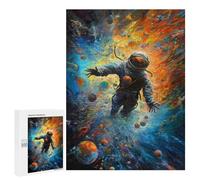 500 PCS Rompecabezas para Adolescentes Swallowed by The Universe Rompecabezas para Adultos Juguetes Antiestrés Desafío Difícil Cumpleaños