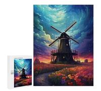 500 PCS Rompecabezas para Adolescentes The Beauty of Holland Rompecabezas para Adultos Juguetes Antiestrés Desafío Difícil Cumpleaños