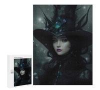 500 PCS Rompecabezas para Adolescentes The Dark Beauty Rompecabezas para Adultos Juguetes Antiestrés Desafío Difícil Cumpleaños