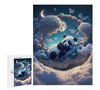 500 PCS Rompecabezas para Adolescentes The Mystic Panda Rompecabezas para Adultos Juegos Familiares Mejora La Memoria Regalos para Amigos Y Familiares 500 PCS