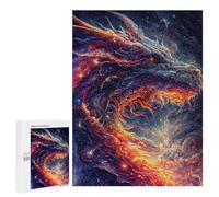 500 PCS Rompecabezas para Adolescentes The Rainbow Dragon 2 Juegos Familiares De Rompecabezas para Adultos Que Mejoran La Memoria Ayudan A Ejercitar El Cerebro 500 PCS