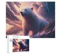 500 PCS Rompecabezas para Adolescentes Thundering Arctic Majesty -2 Rompecabezas para Adultos Juego Práctico Montaje De Patrones Cumpleaños Y Navidad 500 PCS